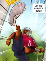 Fantastic selection of cartoon sex comics having young lad along with attractive middle aged whore