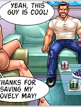 I told you this would work, take his cock into your asshole and shut up your mouth