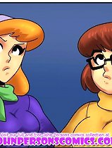 Scooby Doo porn parody comix with horny detectives
