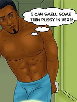 I can smell some white teen pussy right here on xxx comix! Rise and shine slut, take that cock in your mouth!