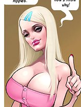 Dark bloke along with his buddy banging slut milf inside the finest interracial comics selection