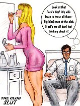 White couple going to Mandingo Club sex comics