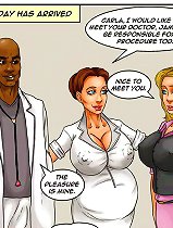 Interracial comics. Observe that leaking large dark penis load that youthful naive girlfriend filled with warm sperm!