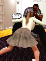 Young 3d preteen cocksucker doing nastiest blowjob