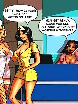 Cartoon sex. Girl, get ready, couse you gon see some weird shit working midnight