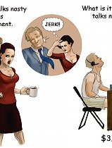 Porn comics. What do a pizza delivery boy and a gynecologist have in common?