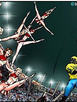 Comic porn. This exercise will help you build the stregth and flexibility you will need for the playoffs