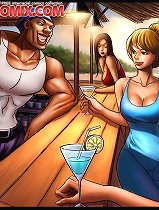 Huge cartoon boobs in the amazing porn comics