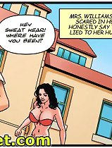 She yet tasting the semen located on the girl's lips at all of these comic xxx images