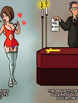 Comic porn. Whats the difference between your wife and your job? After 10 years your job will still suck!