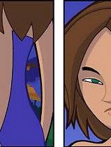 Kim Possible hentai porn cartoons with huge cocks in tiny pussies insertions